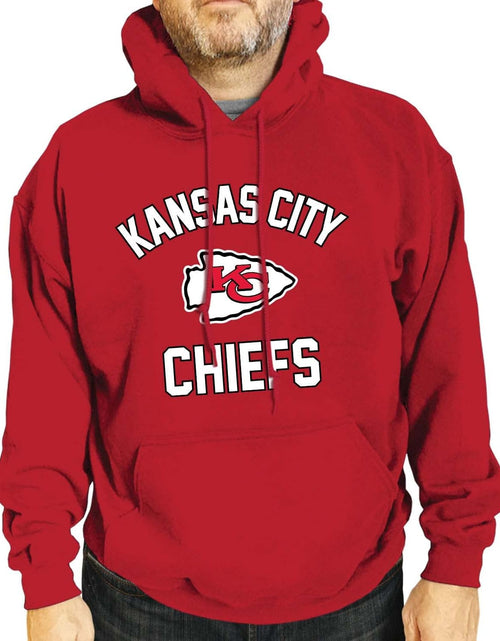 Load image into Gallery viewer, NFL Gameday Adult Hooded Sweatshirt, Pro Football Fleece Hoodie Pullover Sweatshirt
