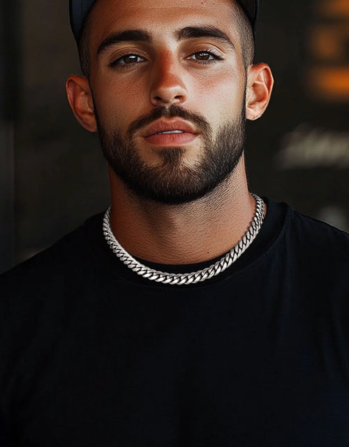 Load image into Gallery viewer, Mens Chains Cuban Link Necklaces 28 Inch 18K Gold Plated Neck Chain Mens Gifts for Dad
