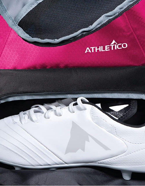 Load image into Gallery viewer, National Soccer Bag - Backpack for Soccer, Basketball &amp; Football Includes Separate Cleat and Ball Holder
