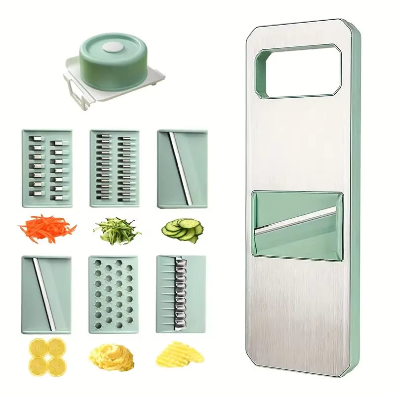 ChopMaster 6-in-1 Manual Vegetable Chopper – Ultimate Kitchen Slicer for Fast, Easy Prep  Description: