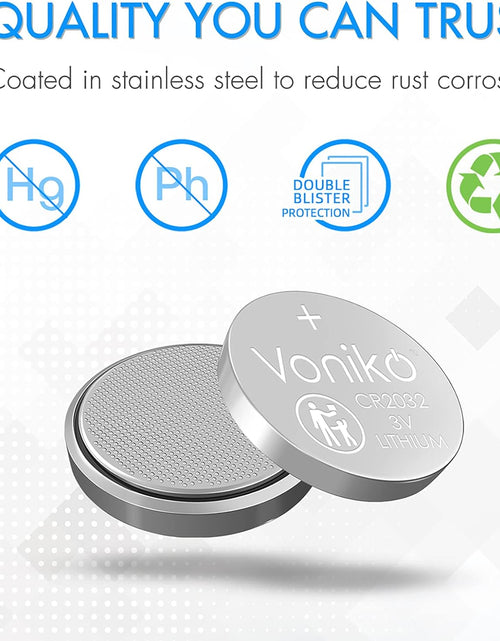 Load image into Gallery viewer, 3 Volt CR2032 Battery 6 Pack – Lithium Batteries – 2032 Button Battery Flat – 7 Years Shelf Life
