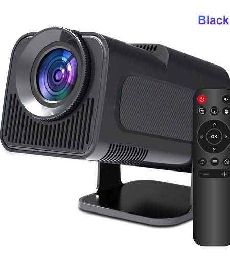 4K Native 1080P Android 11 Projector 390ANSI HY320 Dual Wifi6 BT5.0 Cinema Outdoor Portable Projetor Upgrated HY300
