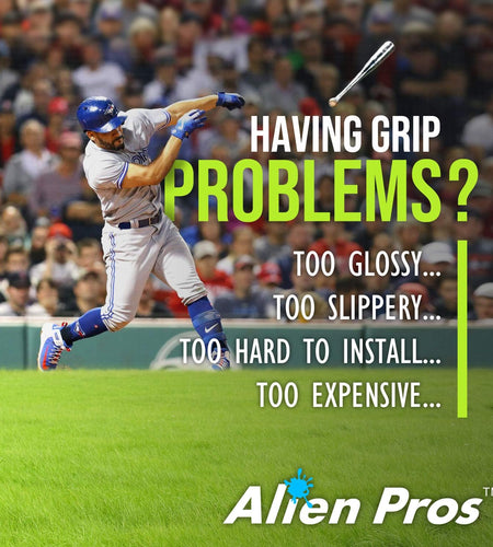 Bat Grip Tape for Baseball (2 Grips/4 Grips) – 1.1 Mm Precut and Pro Feel Bat Tape – Replacement for Old Baseball Bat Grip – Wrap Your Bat for an Epic Home Run (2 Grips/4 Grips)