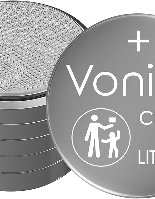 Load image into Gallery viewer, 3 Volt CR2032 Battery 6 Pack – Lithium Batteries – 2032 Button Battery Flat – 7 Years Shelf Life
