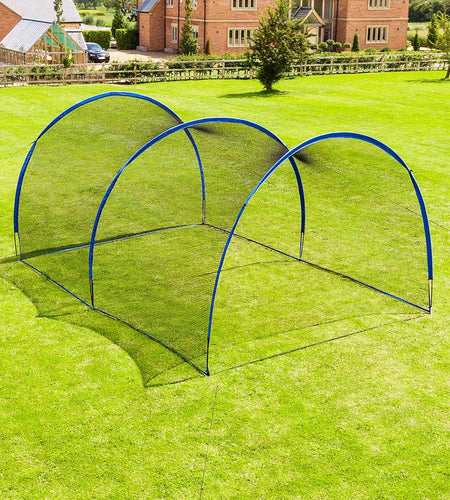 Pop-Up Baseball Batting Cage | Backyard Batting & Pitching Practice [20Ft, 40Ft, 60Ft or 80Ft Net Length] | Baseball Net for Hitting and Pitching