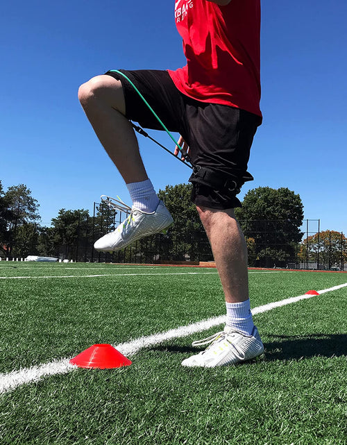 Load image into Gallery viewer, Kbands | Speed and Strength Leg Resistance Bands | Includes Speed 101 and Agility FX Digital Training Programs - Sizes for Youth, Intermediate, and Advanced Athletes
