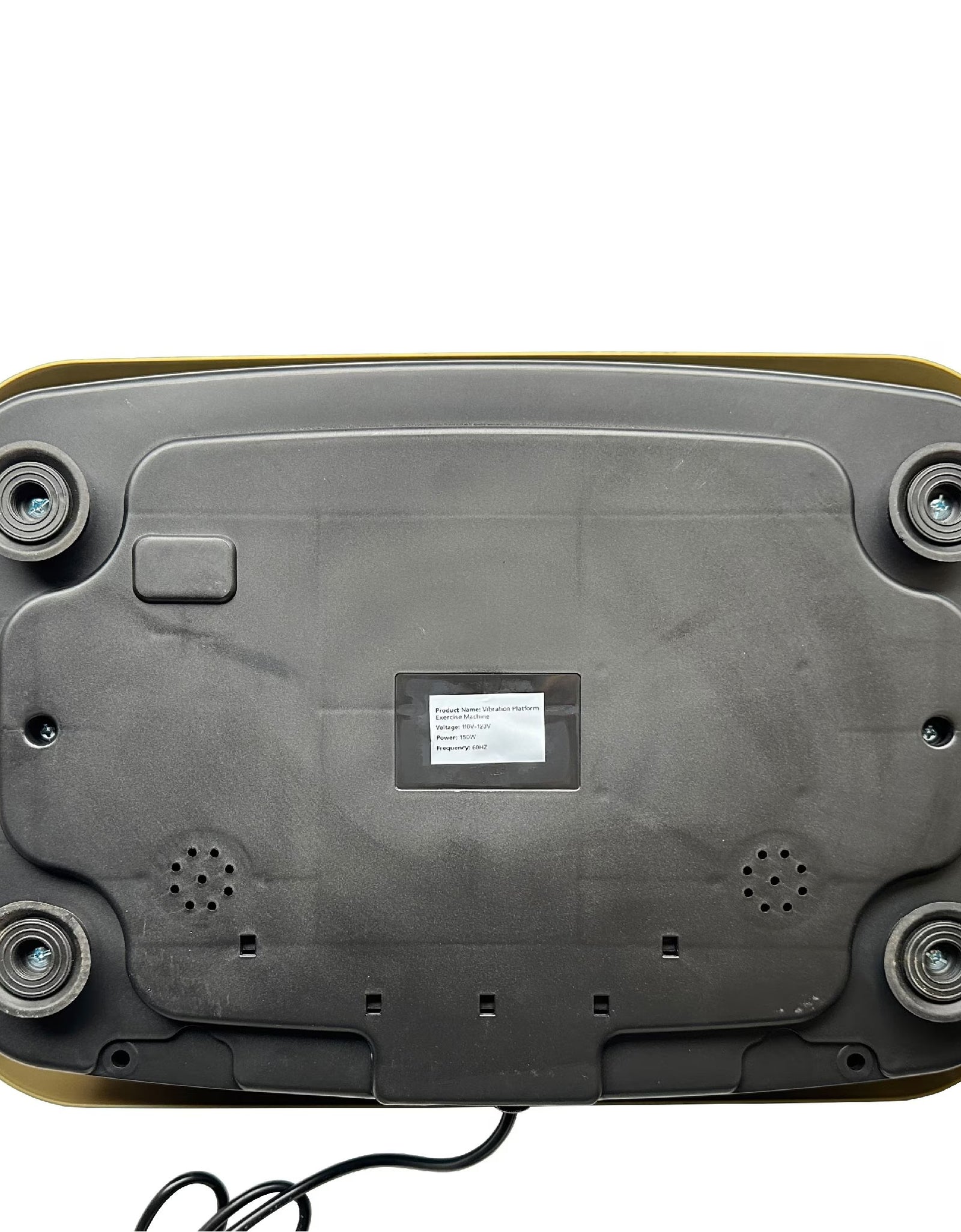 Vibration Plate Exercise Machine, Whole Body Fitness Platform for Lymphatic Drainage, Vibrating Shaker Board with 120 Speed Levels, Weight Loss and Fat Burner Workout Equipment for Women and Menwhite